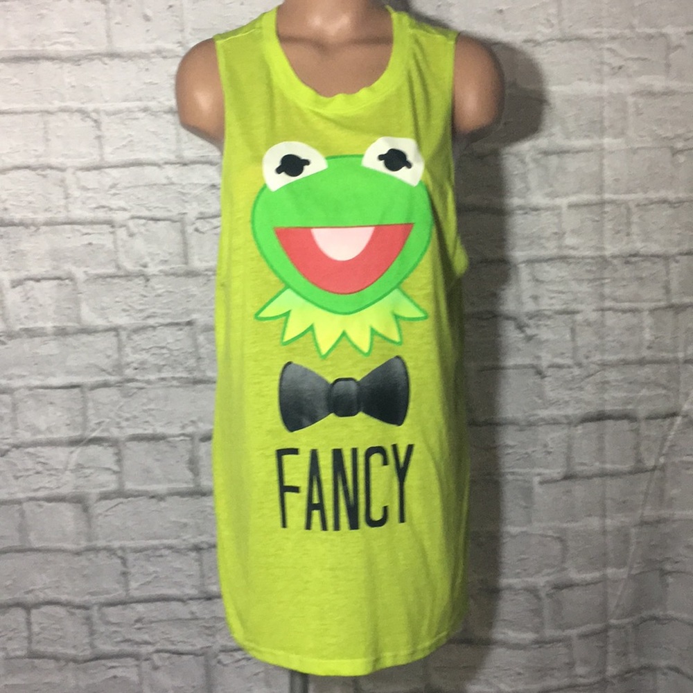 Disney The Muppets Kermit Fancy Tank Top